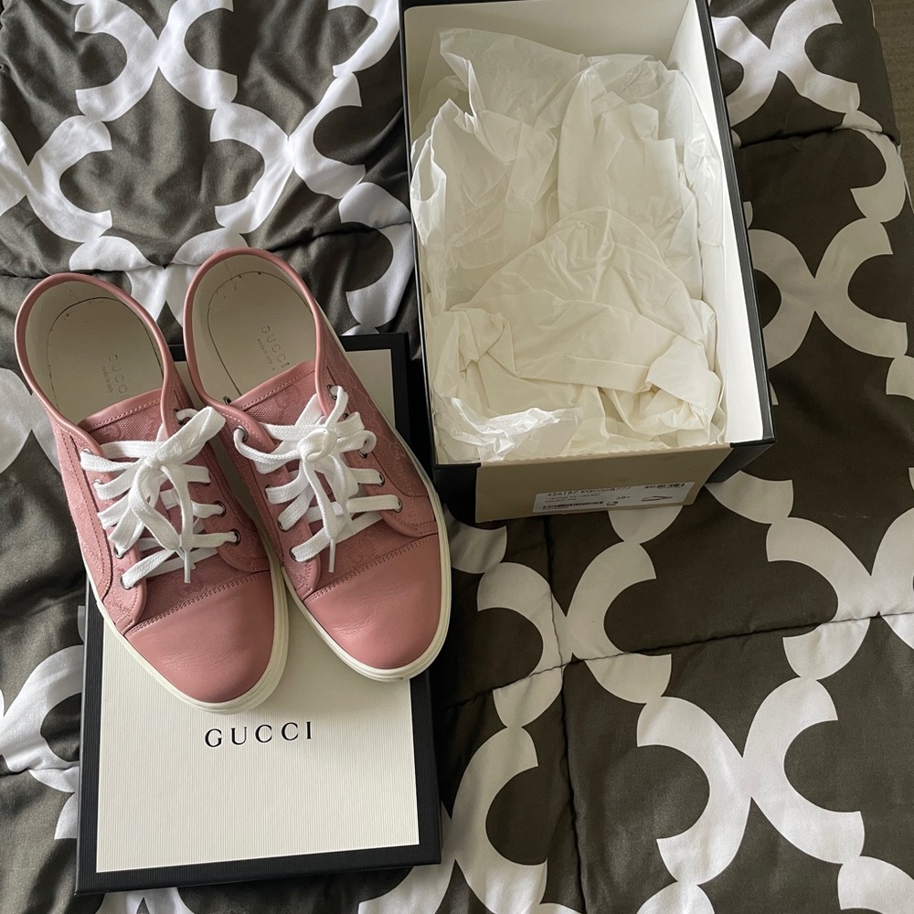 Gucci Women’s GG Low “Soft Pink” | Size 38